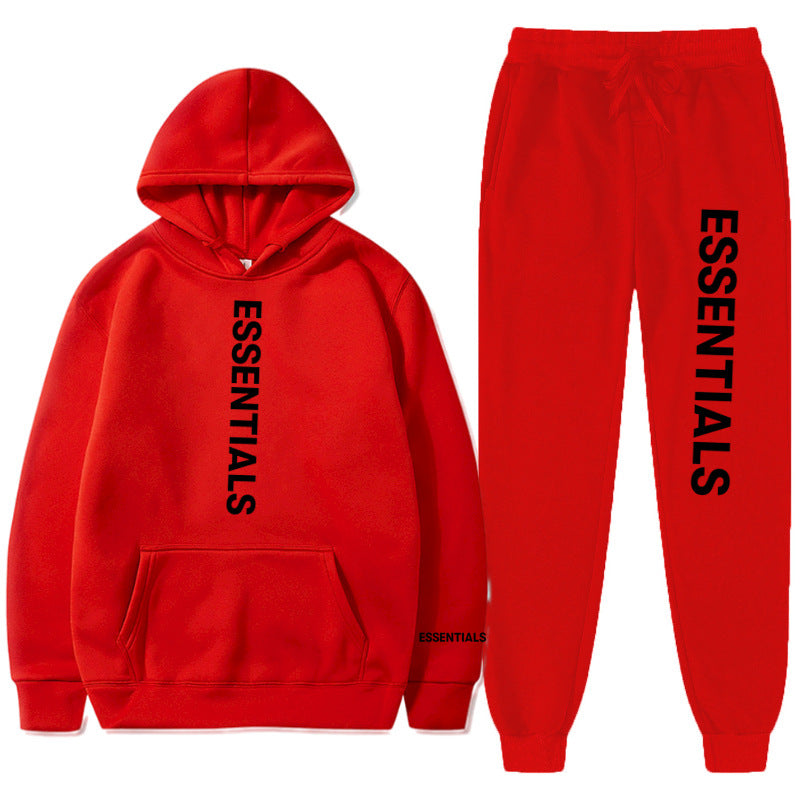 Fog Fear Of God Hoodie & Pants 2 Piece Set Men'S Women'S Pullover Hoodie Fall/Winter Sports Sets