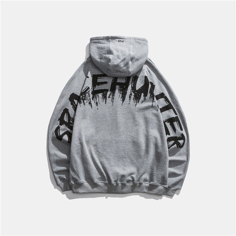 Men's Graphic Hoodies Men's Autumn Casual Big Letter Print Pullover Men's Clothing