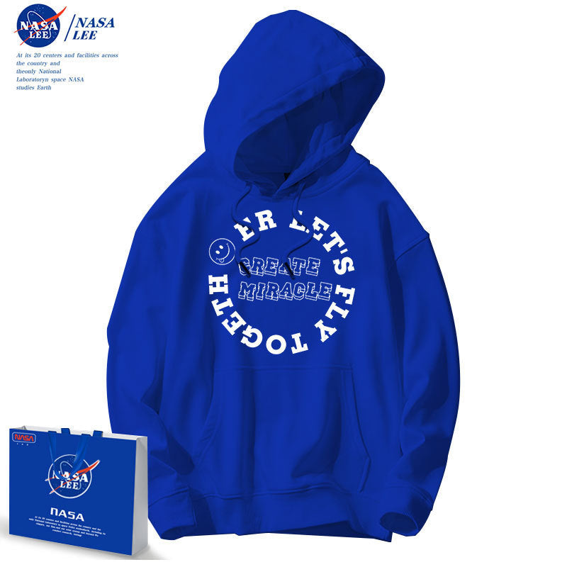 Nasa Children Hoodie Children'S Spring And Autumn Hooded Sweater = Loose