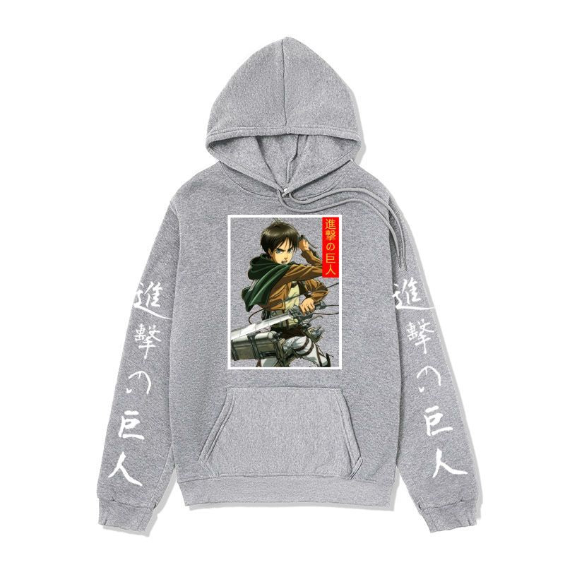 Anime Hoddies Japanese Anime Attack on Titan Series Hoodie