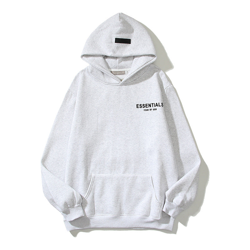 Kanye West Sunday Service Hoodie Fog Autumn And Winter Flocking Hooded Sweater