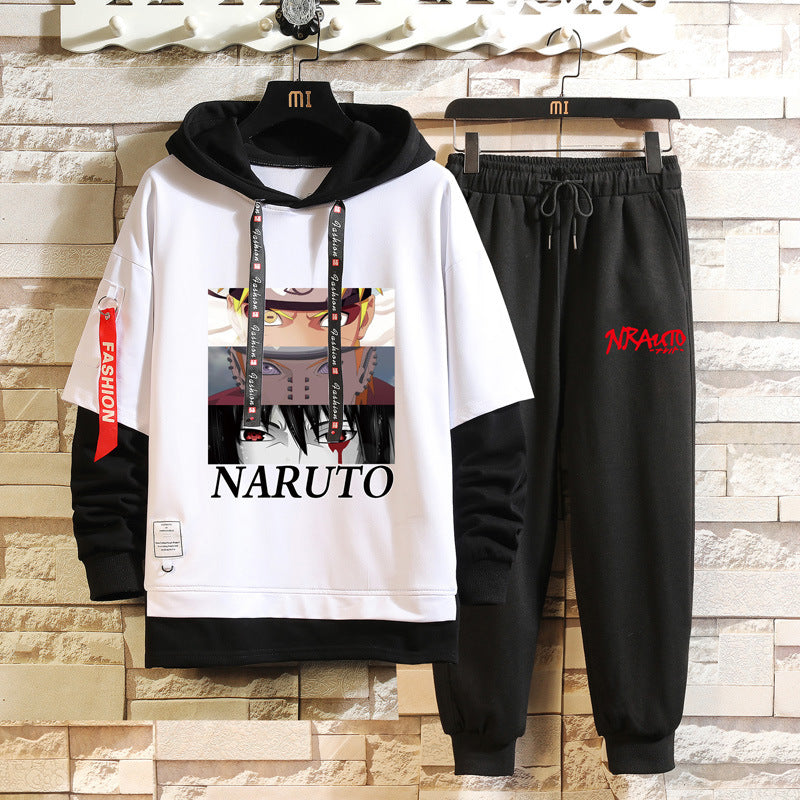 MEN'S Hoodie Leisure Sports Two Pieces