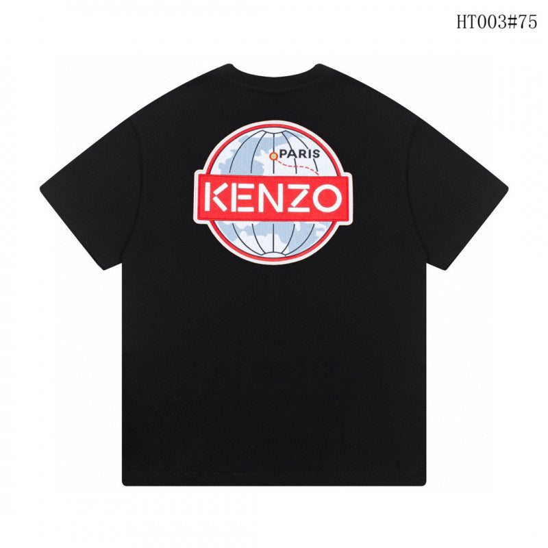KENZO T Shirt Summer Tiger Head Casual