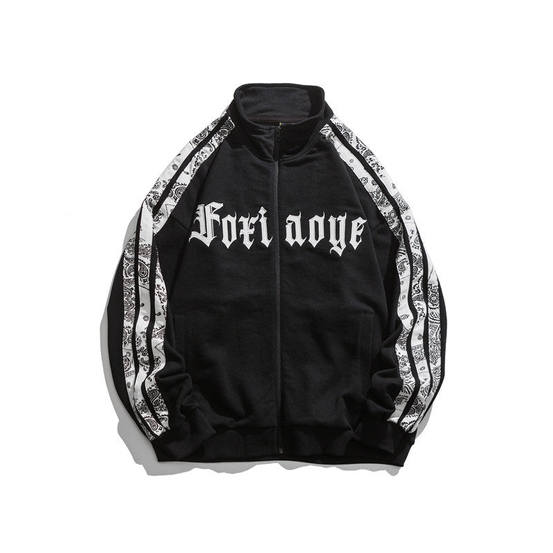 Zip up Hoodies Men's Autumn Casual Loose Sports Top