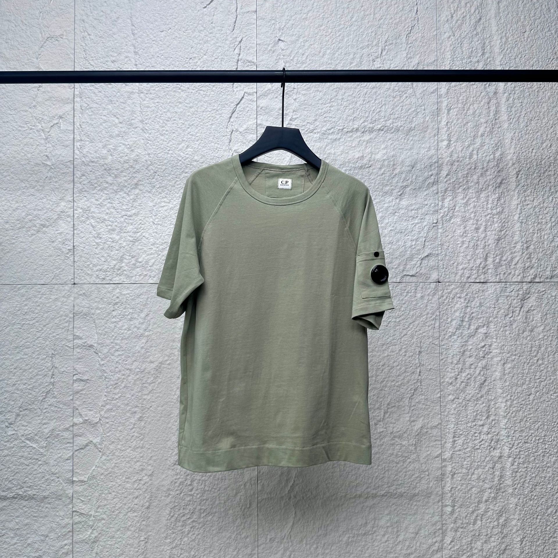Cp Company T Shirts Summer Casual Loose Crew Neck Pullover
