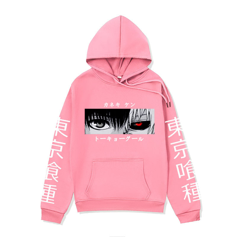 Anime Hoddies Food Series Sweater Velvet Padded plus Size Hoodie