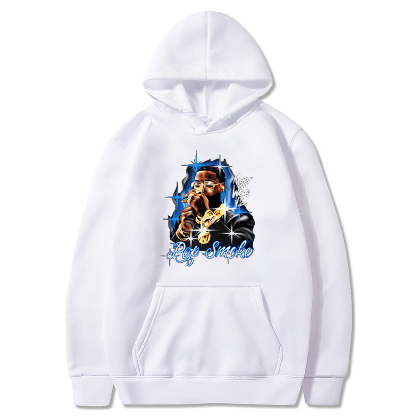 Pop Smoke Hoodies Loose Hoodie Coat
