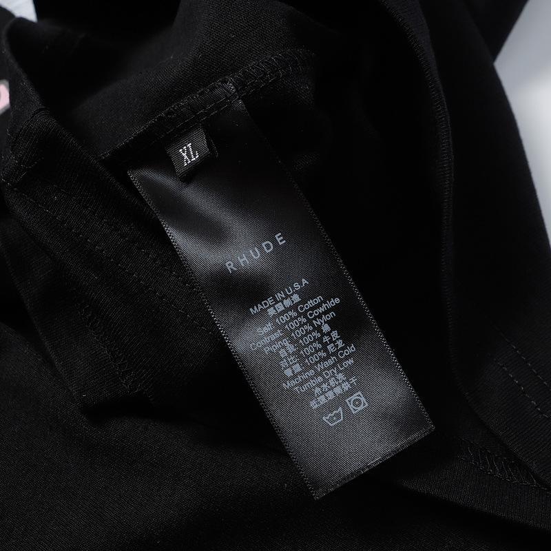 Rhude T Shirt Geometric Print Short Sleeve T-Shirt