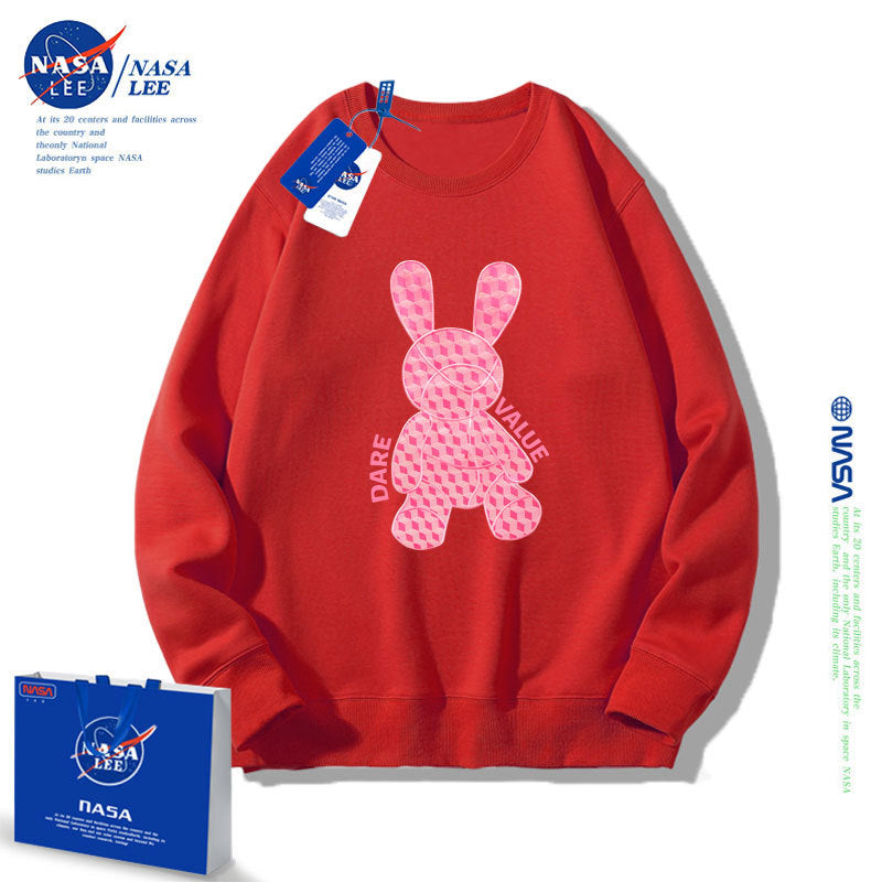 Nasa Children Hoodie Nasa Sweater Children'S Autumn Loose Round Neck
