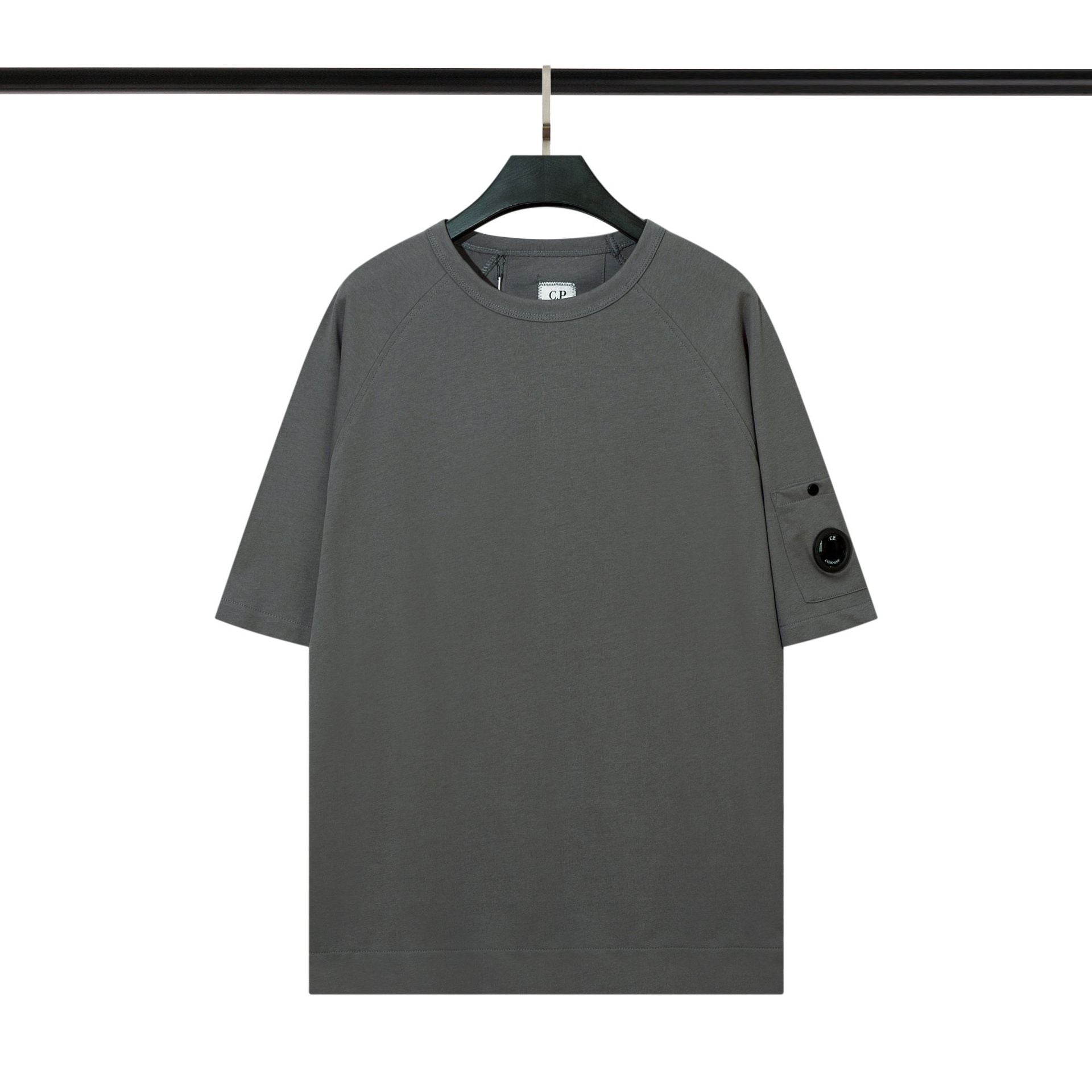 Cp Company T Shirts Summer Casual Loose Crew Neck