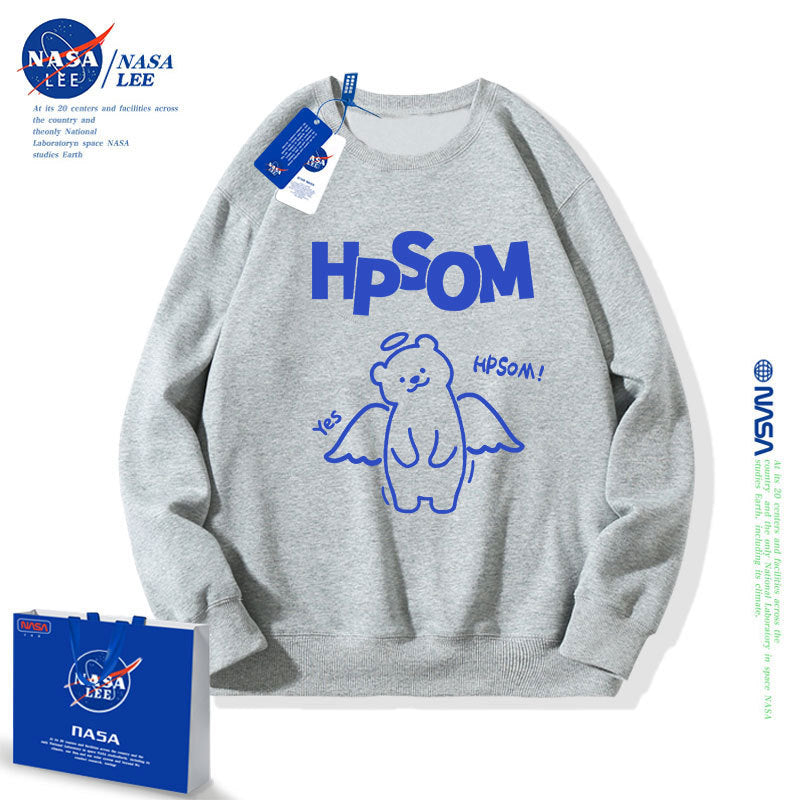 Nasa Children Hoodie Nasa Sweater Children'S Autumn Loose Round Neck