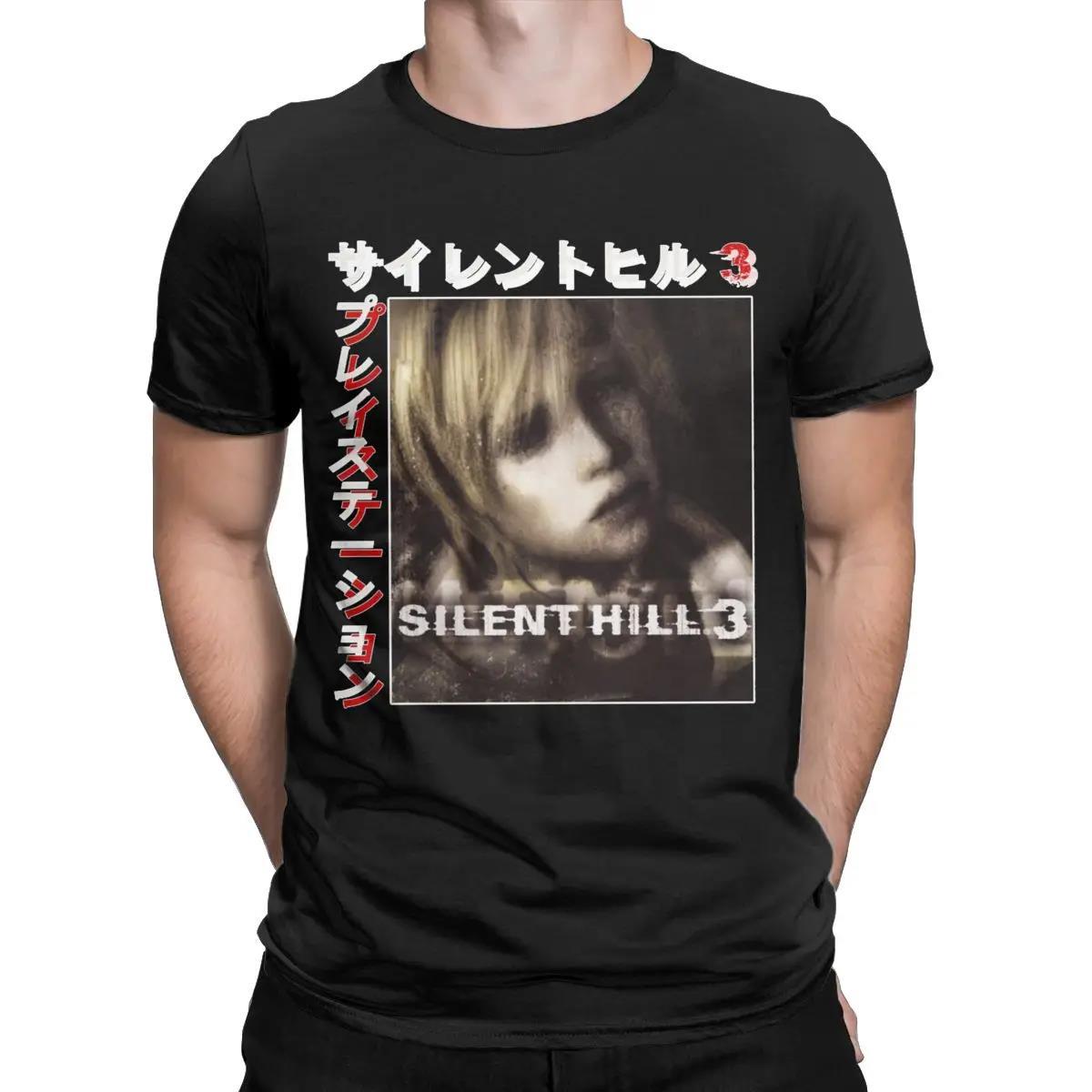Men's Silent Hill 3 T Shirt  Cotton Clothes Vintage Short