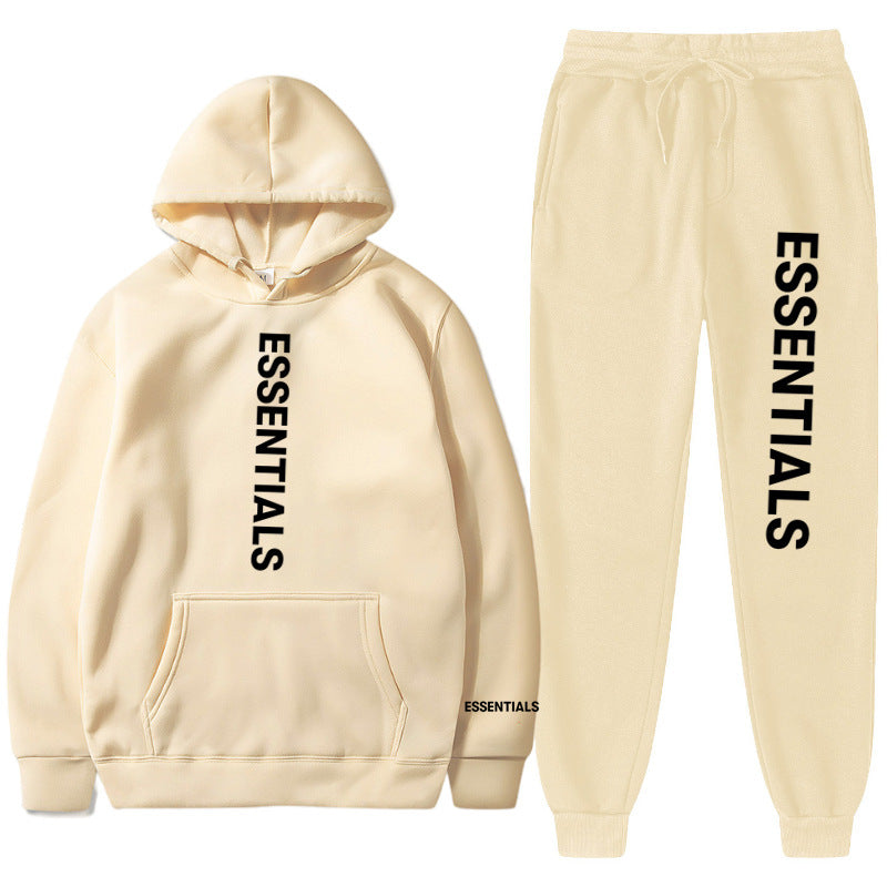Fog Fear Of God Hoodie & Pants 2 Piece Set Men'S Women'S Pullover Hoodie Fall/Winter Sports Sets