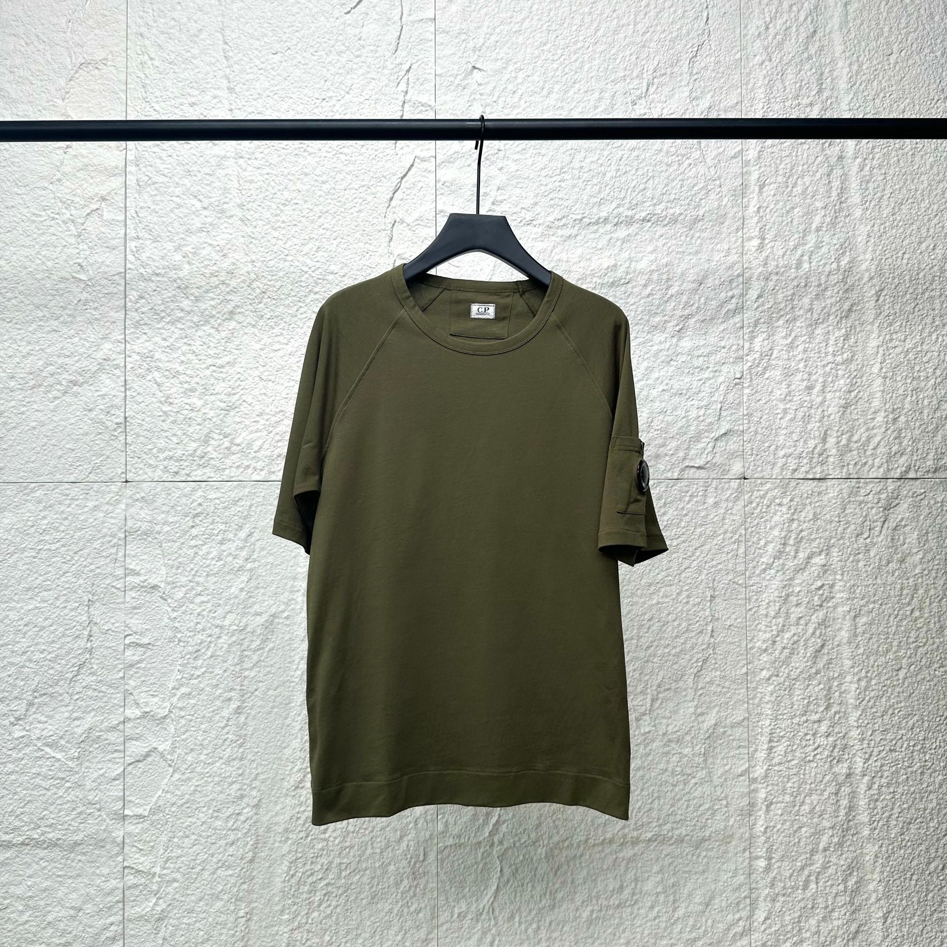 Cp Company T Shirts Summer Casual Loose Crew Neck Pullover