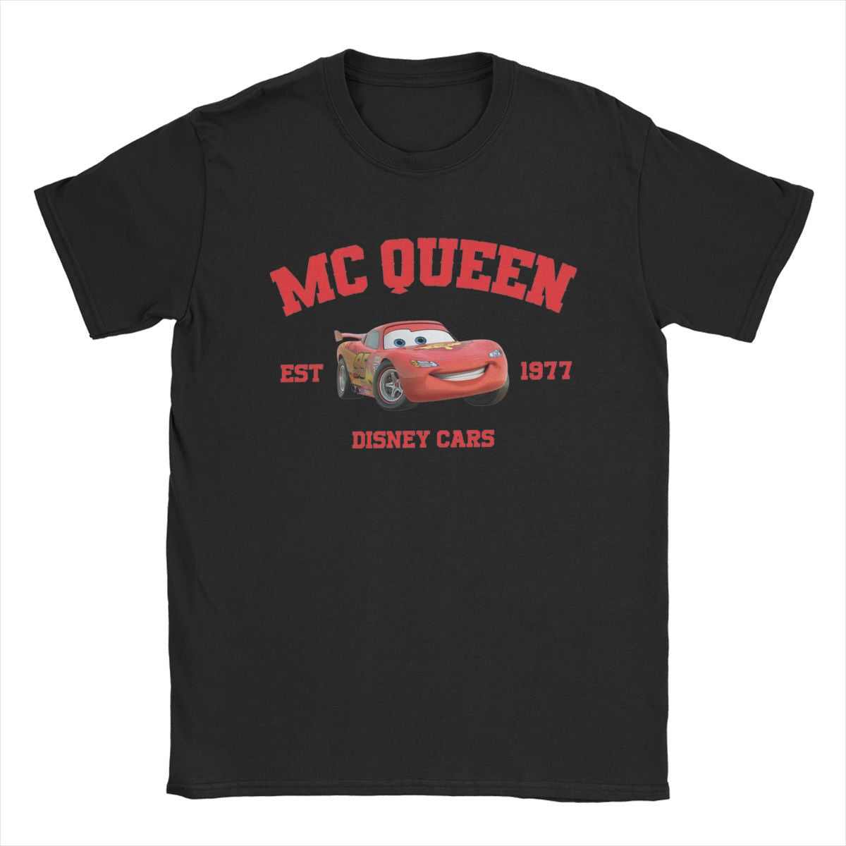 Men's Cars Im Lightning Mcqueen T Shirts  Cotton Tops Crazy