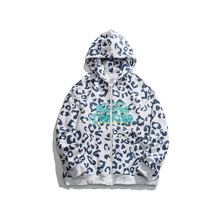 Men Graphic Hoodies Sweater Loose Fashion Coat for Men