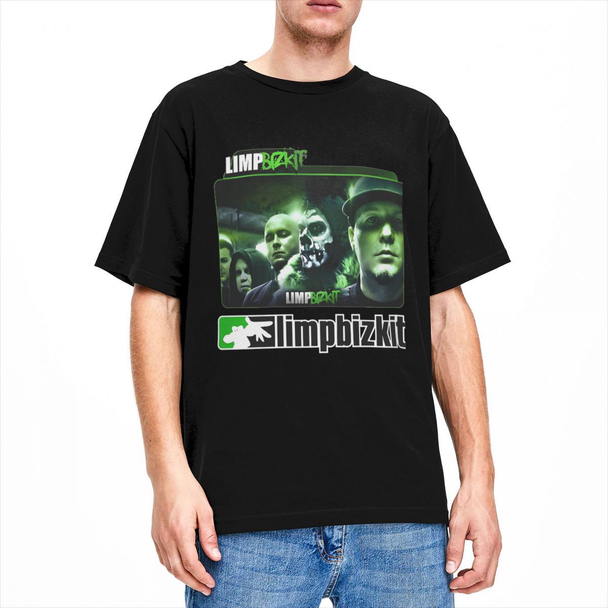 Limp Bizkit Band Men's T Shirt Unique Tees Short Sleeve