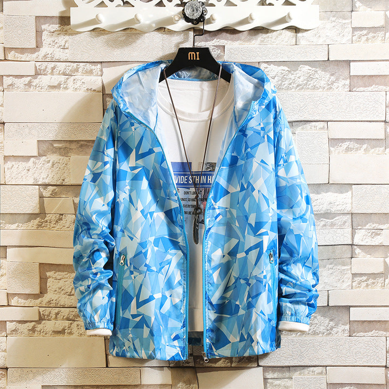 MEN'S Hoodie Sun-Protective Clothing Jacket