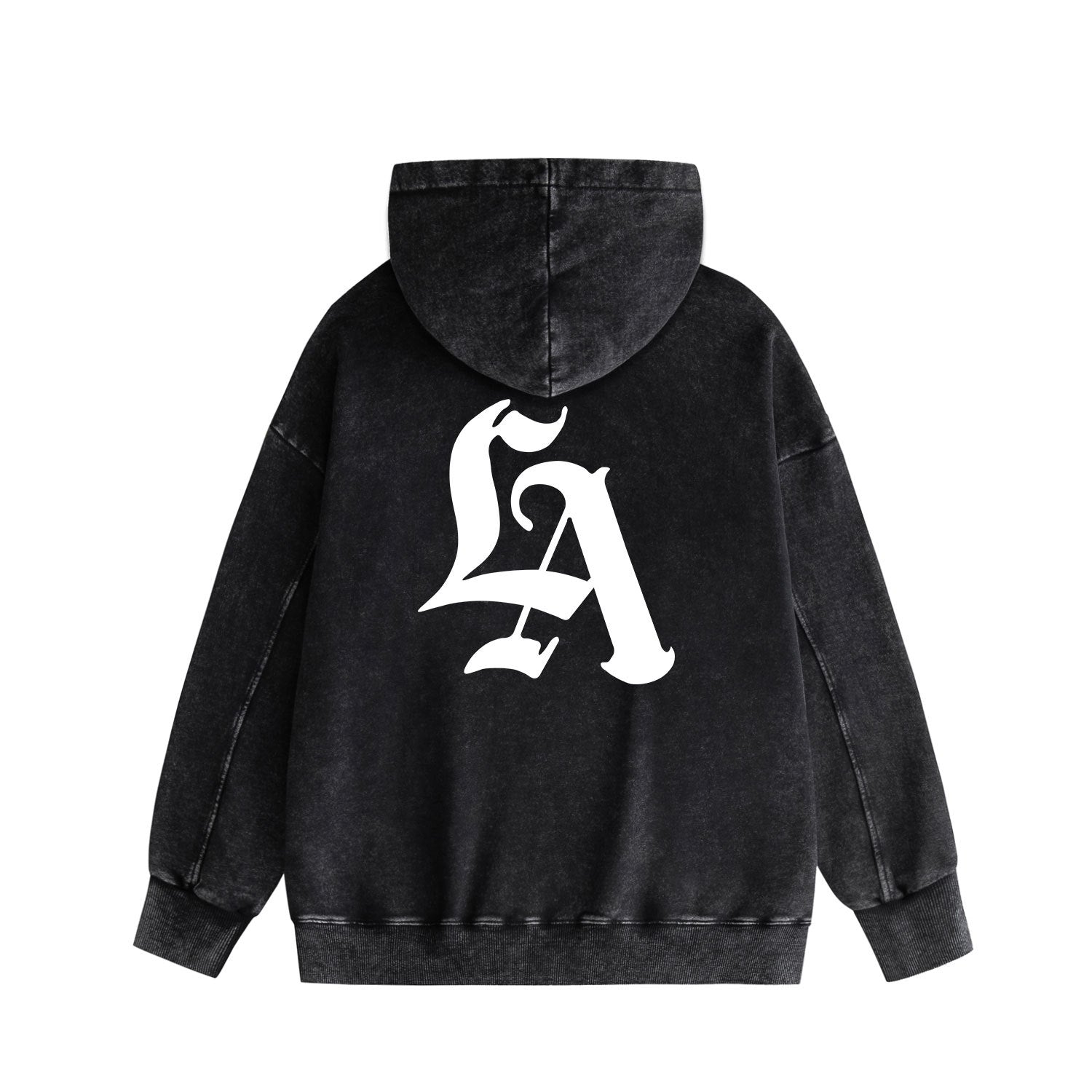 Purple Brand Distressed Hoodie Fashion Old Loose Hooded Sweater