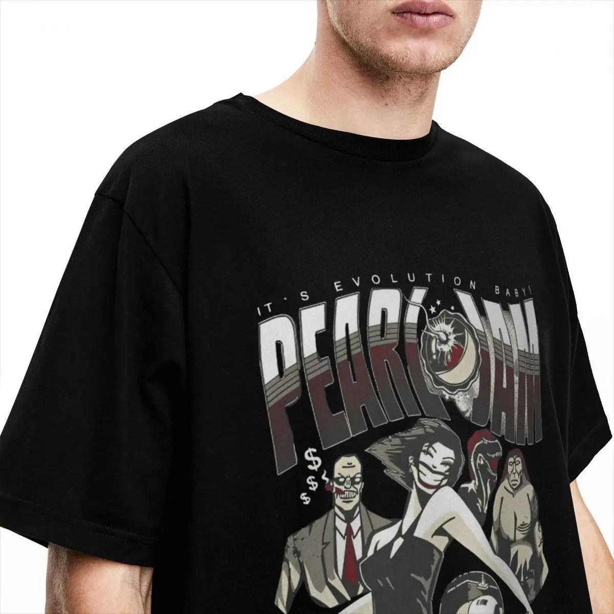 Cool Pearled Jams T Shirt Do The Evolution Hip Hop T-Shirts