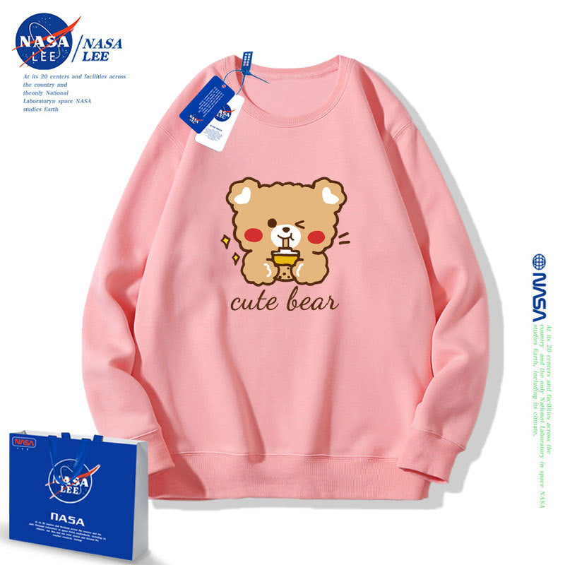 Nasa Children Hoodie Nasa Children'S Round Neck Sweater Spring And Autumn Loose