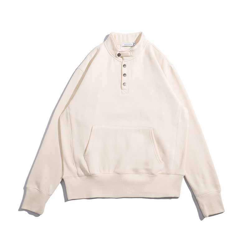 Man Fall Men's Hoodie Long Sleeve Loose Casual with Big Pockets Top