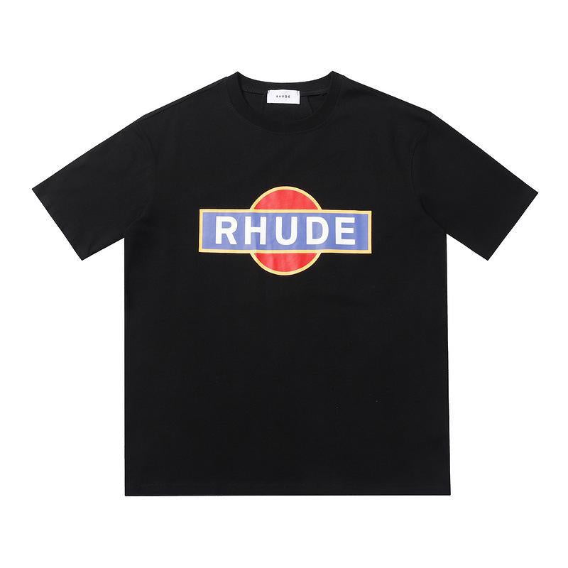 Rhude T Shirt Leopard Print Short Sleeve T-Shirt