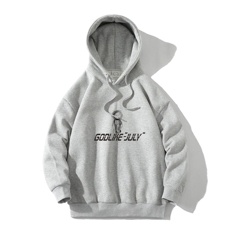 Men's Hoodie Cartoon Printed Casual Jacket