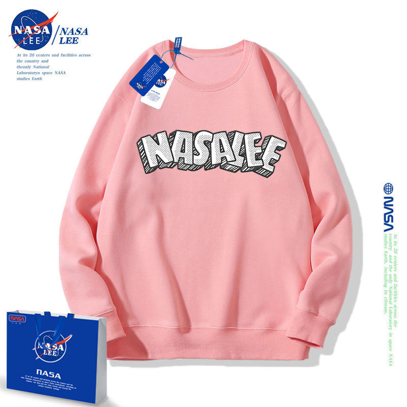 Nasa Children Hoodie Nasa Children'S Round Neck Sweater Spring And Autumn Loose