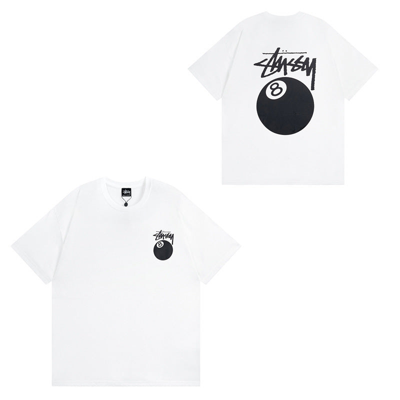 Stussy T Shirts Casual Versatile Loose T Shirts Couple