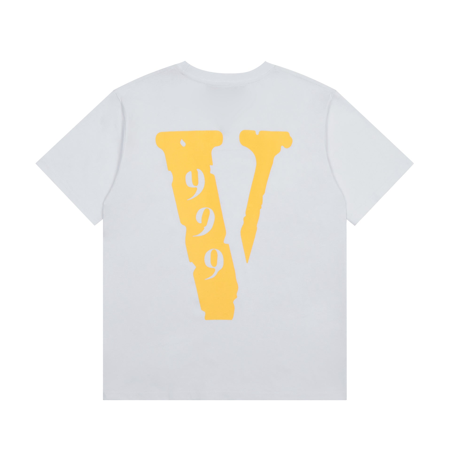 Vlone T Shirt Spring/Summer Print Pattern Crew Neck