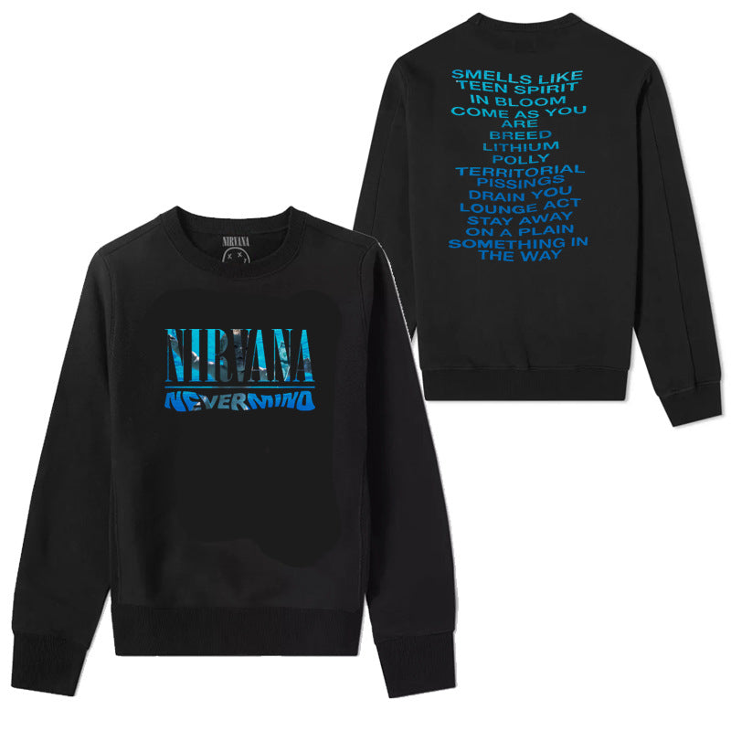 Nirvana Hoodie Rock Sweatshirt Kurt Donald Cobain Punk Loose