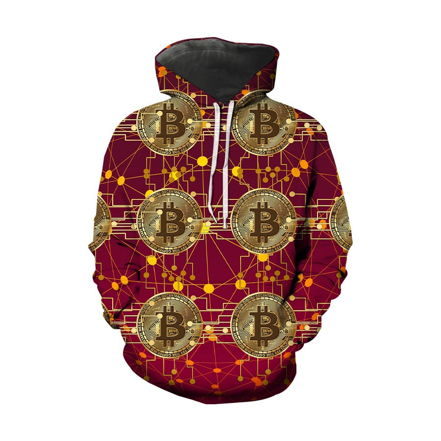 Adolescence Sweatshirt Sweater Cool Three-Dimensional Hoodie