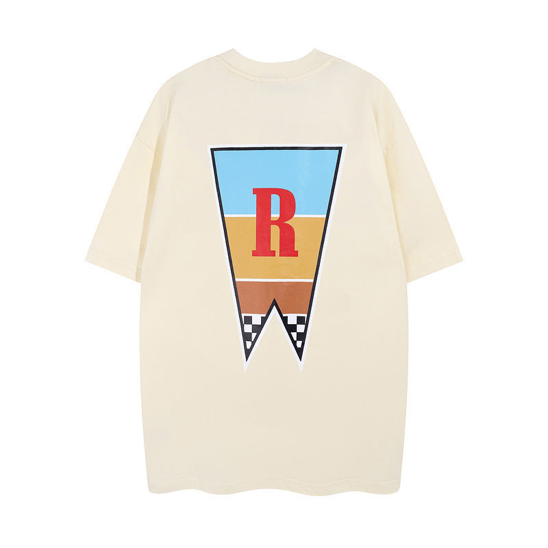 Rhude T Shirt Junior Letter Arrow R Label Short Sleeve T-Shirt