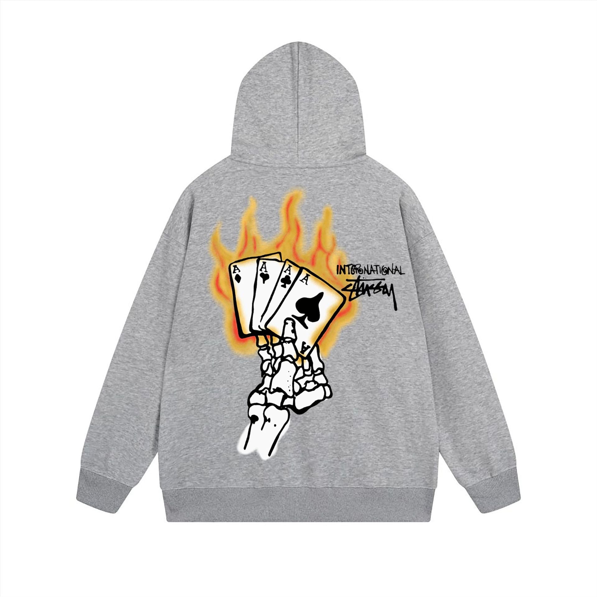 Stussy Hoodie Zip Cardigan Hooded Sweater