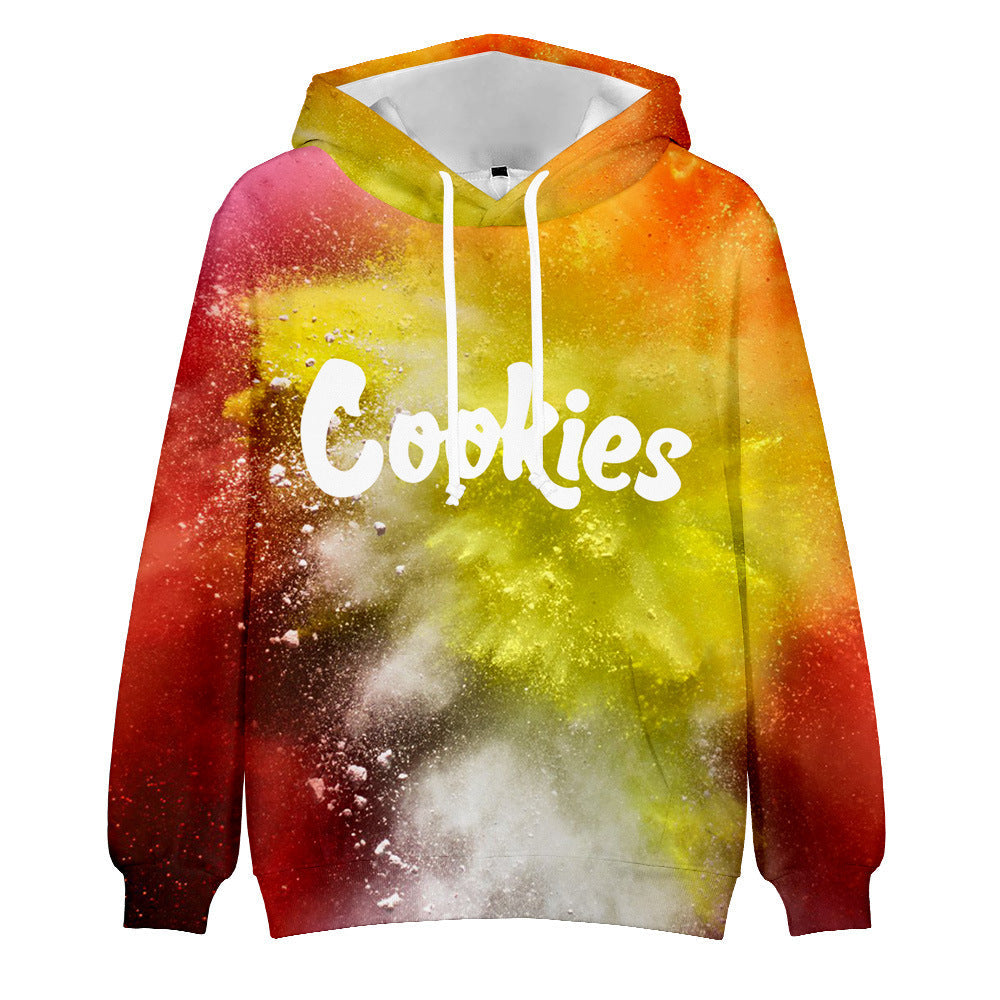 Cookies Hoodie Colorful Digital Printing Hoodie