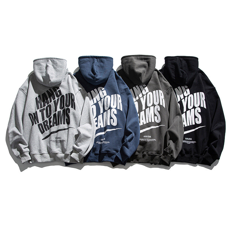 Mens Graphic Hoodies Men's Fall Hoodie Men's Pullover Casual Top
