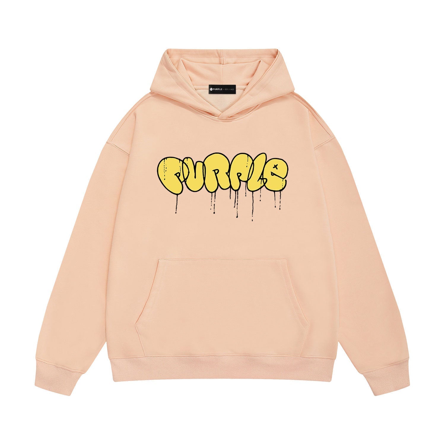 Purple Brand Hoodie Fashion Loose Hooded Sweater