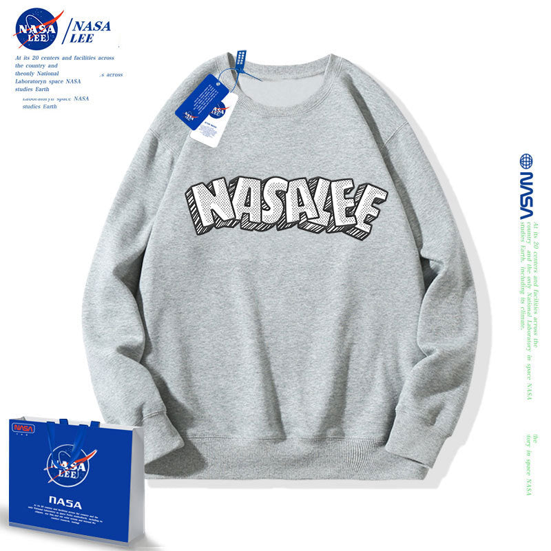 Nasa Children Hoodie Nasa Children'S Round Neck Sweater Spring And Autumn Loose