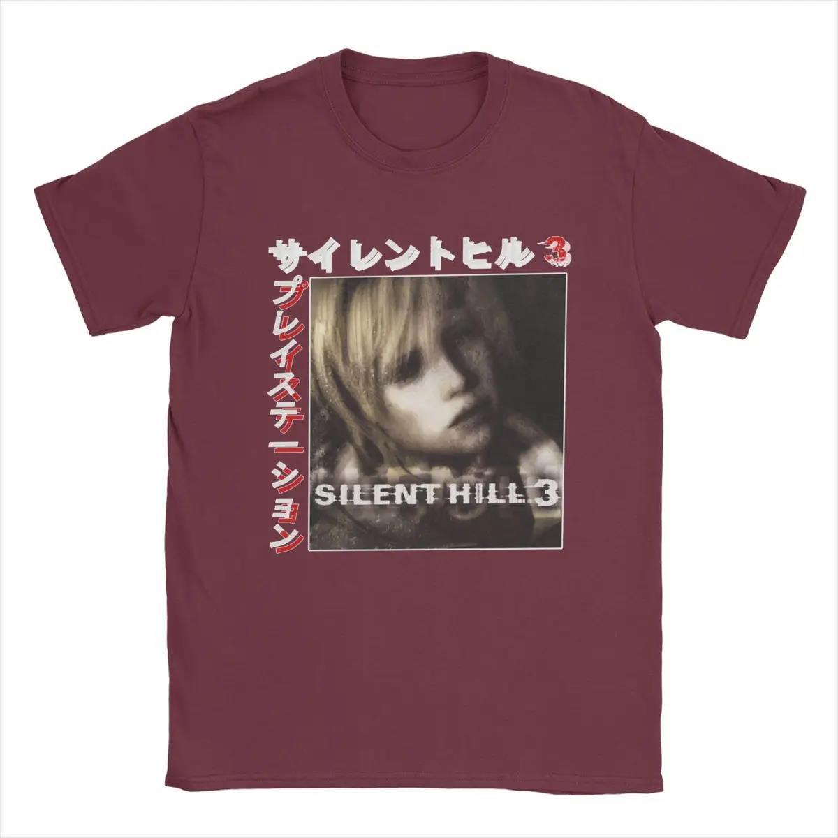Men's Silent Hill 3 T Shirt  Cotton Clothes Vintage Short
