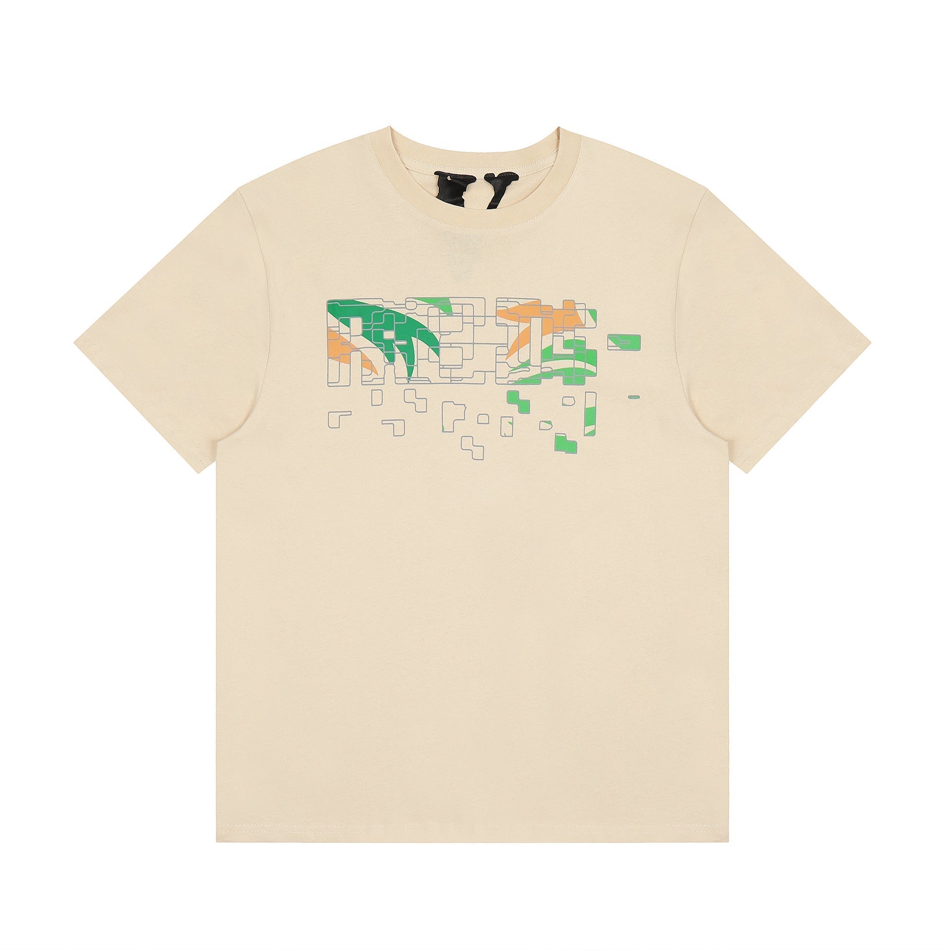 Vlone T Shirt Spring Summer Leaf Big V