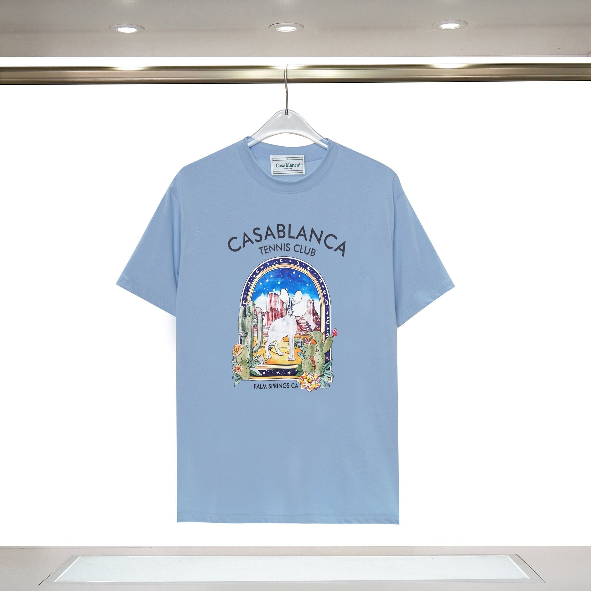 Casablanca T Shirts Loose Short Sleeve T-Shirt