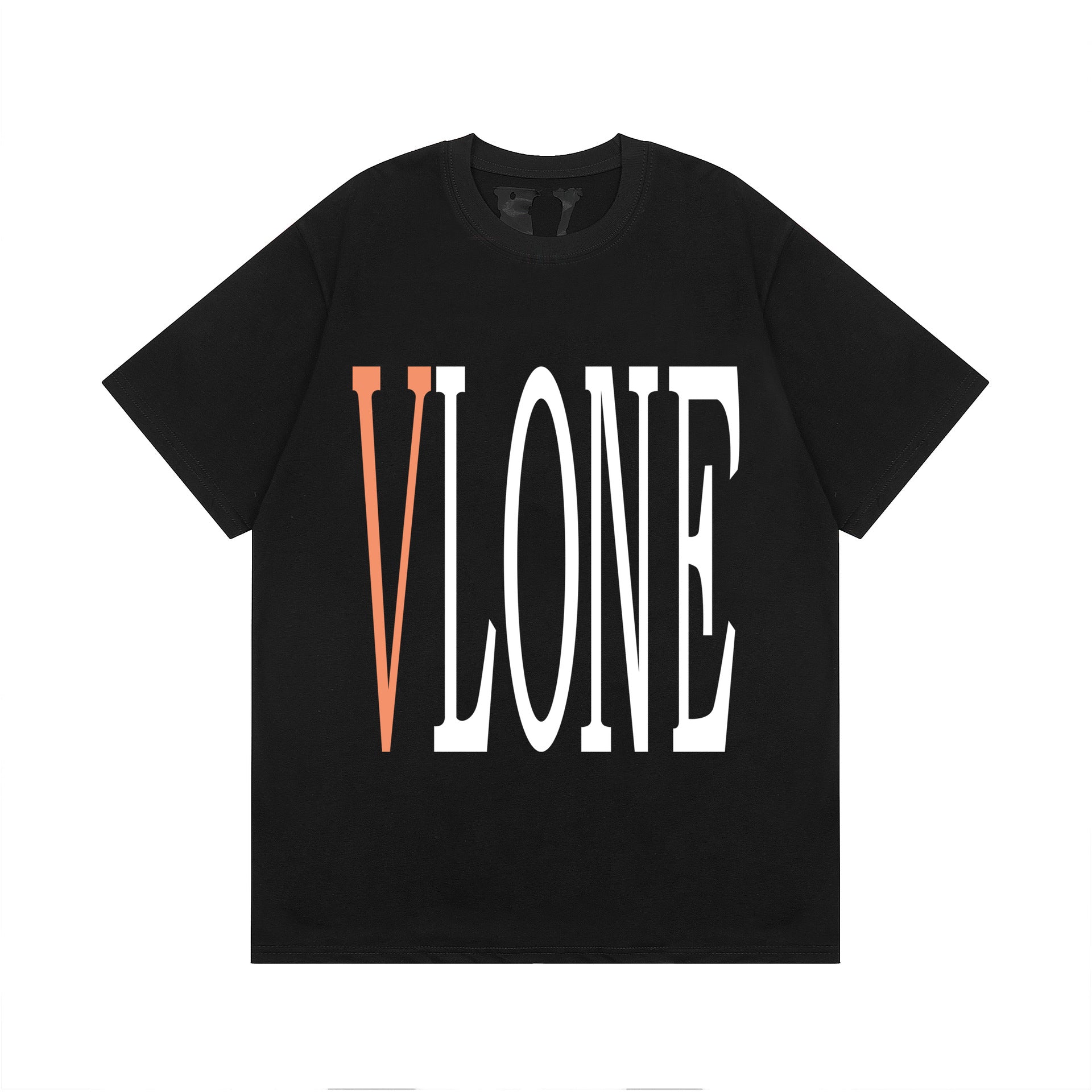 Vlone T Shirt Spring Summer Pattern Crew Neck