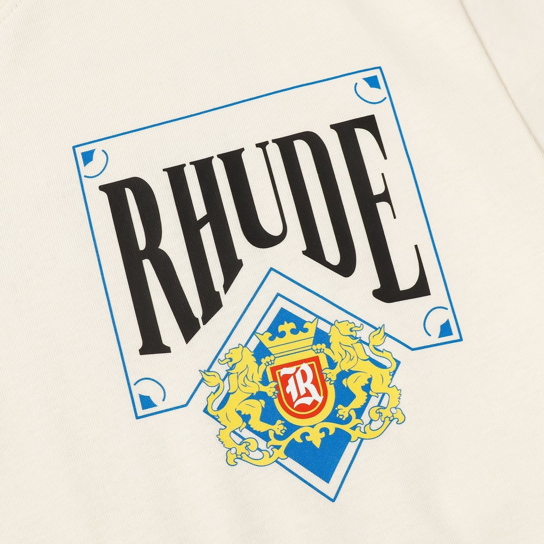 Rhude T Shirt Micro Standard Poker Printed Short Sleeve T-Shirt