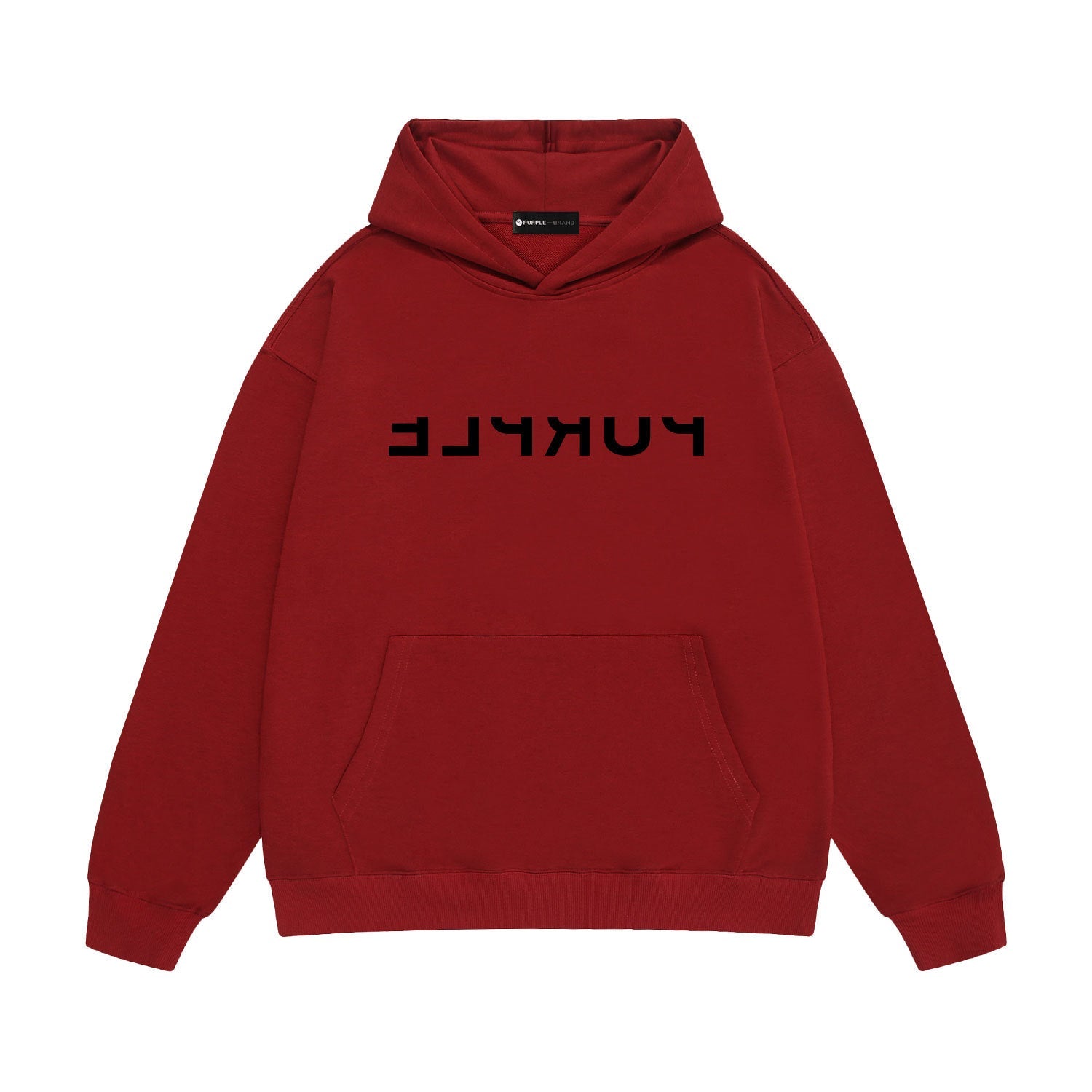 Purple Brand Hoodie Fashion Loose Hooded Sweater