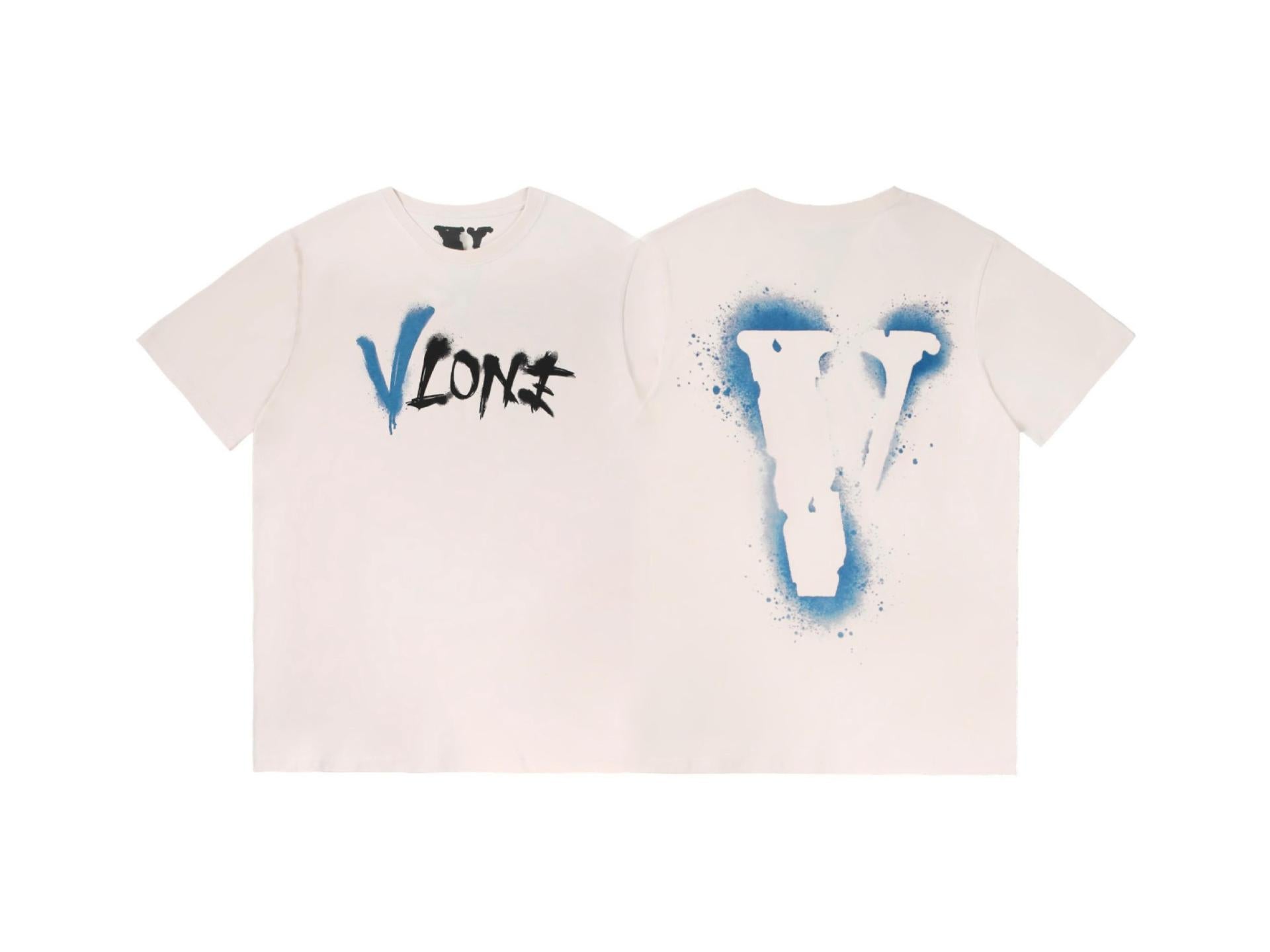 Vlone T Shirt Spring Summer Pullover Short Sleeve Men