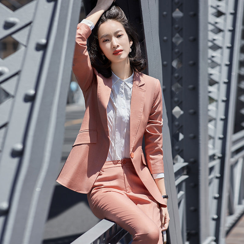 Interview Suit Women's Suit Jacket Women's Fashion Two-Piece Suit Fashion
