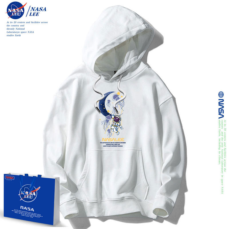 Nasa Children Hoodie Nasa Children'S Spring And Autumn Clothing Hoodie Baggy Coat