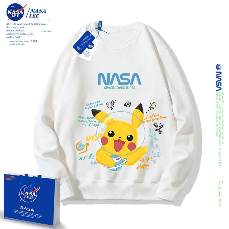 Nasa Children Hoodie Nasa Children'S Round Neck Sweater Spring And Autumn
