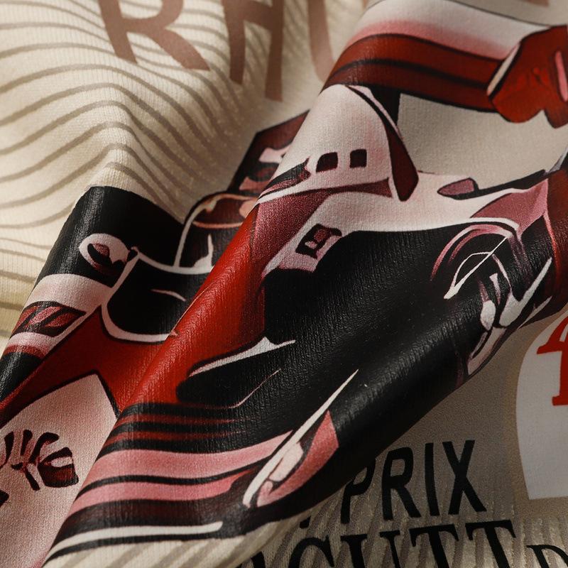 Rhude T Shirt Geometric Print Short Sleeve T-Shirt